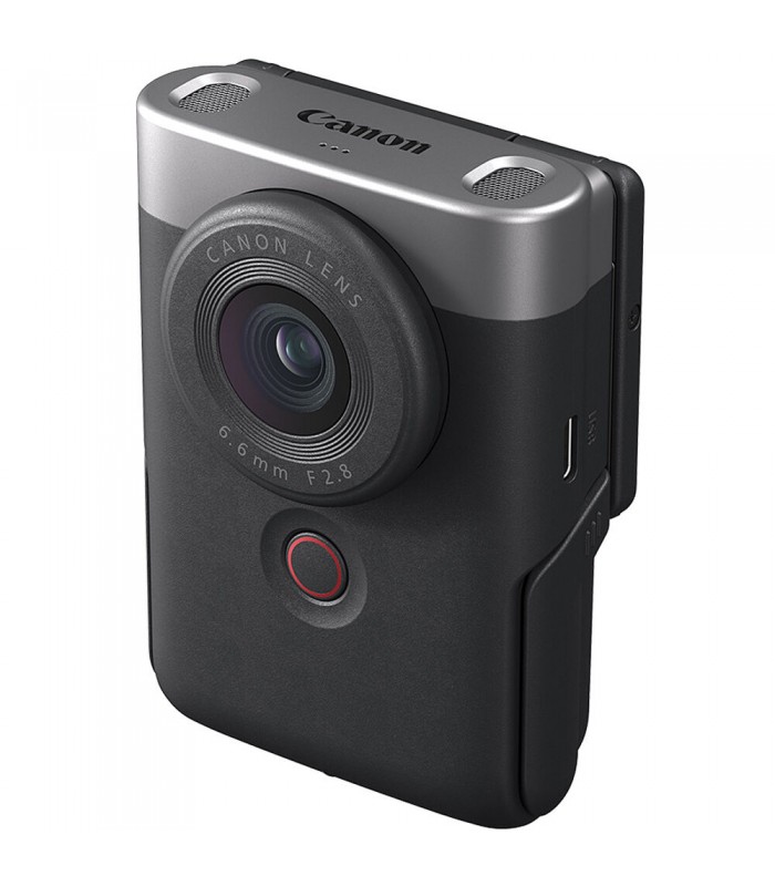 دوربین ولاگ کانن مدل PowerShot V10 - رنگ نقره‌ای