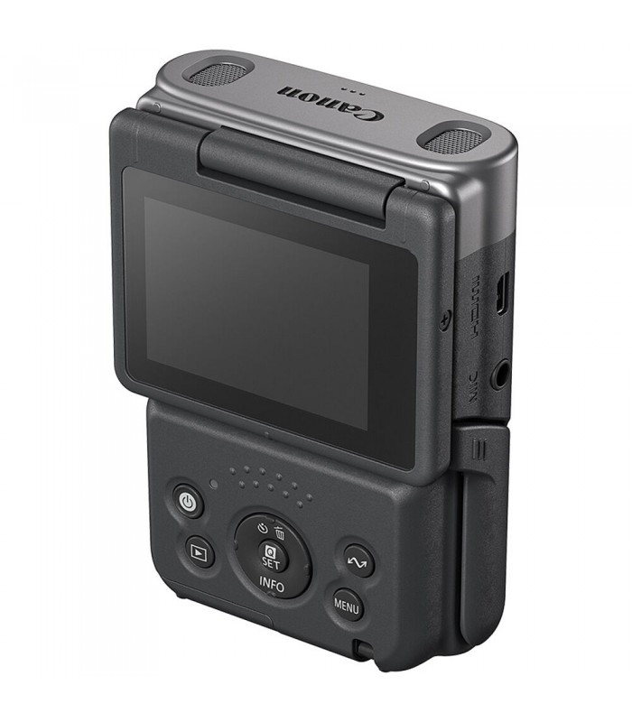 دوربین ولاگ کانن مدل PowerShot V10 - رنگ نقره‌ای