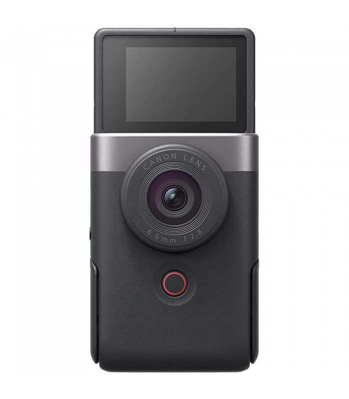 دوربین ولاگ کانن مدل PowerShot V10 - رنگ نقره‌ای
