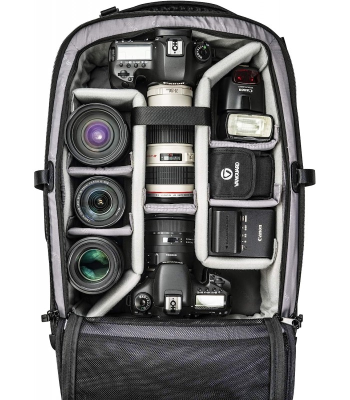 کیف دوربین چرخدار ونگارد مدل VEO SELECT 55BT رنگ سبز