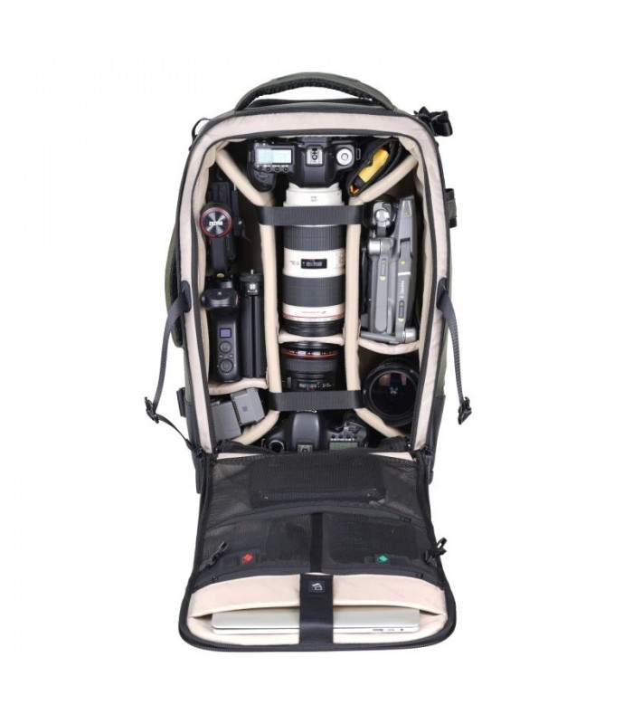 کیف دوربین چرخدار ونگارد مدل VEO SELECT 58T رنگ سبز