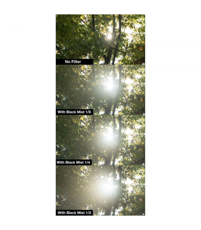 فیلتر دیفیوز NiSi مدل Black Mist Filter 1/2 دهانه فیلتر ۷۷ میلی‌متر