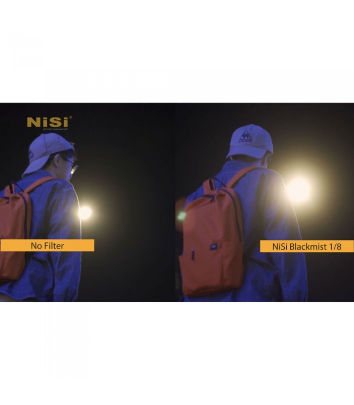 فیلتر دیفیوز NiSi مدل Black Mist Filter 1/8 دهانه فیلتر ۸۲ میلی‌متر