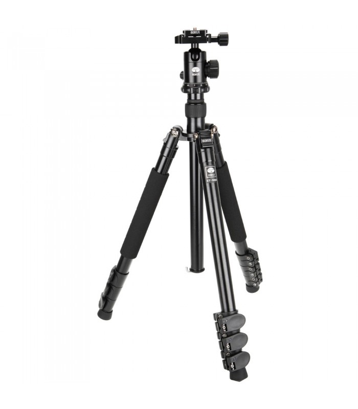 سه‌پایه آلومینیومی Sirui مدل ET-1004 همراه با بال هد