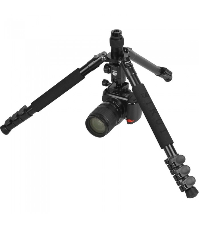 سه‌پایه آلومینیومی Sirui مدل ET-1004 همراه با بال هد