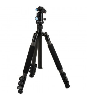 سه‌پایه فیبر کربنی Sirui مدل ET-2204 همراه با بال هد