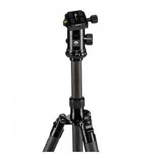 سه‌پایه فیبر کربنی Sirui مدل ET-2204 همراه با بال هد