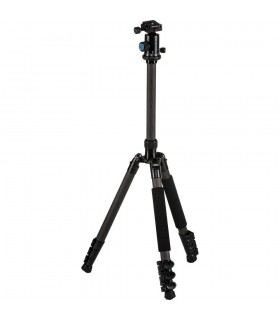 سه‌پایه فیبر کربنی Sirui مدل ET-2204 همراه با بال هد