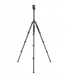 سه‌پایه فیبر کربنی Sirui مدل ET-2204 همراه با بال هد