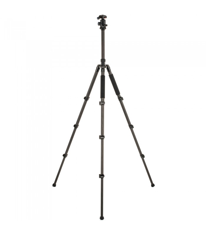 سه‌پایه فیبر کربنی Sirui مدل ET-2204 همراه با بال هد