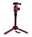 سه‌پایه رومیزی Sirui مدل 3T-35R همراه با بال هد - رنگ قرمز
