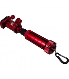 سه‌پایه رومیزی Sirui مدل 3T-35R همراه با بال هد - رنگ قرمز