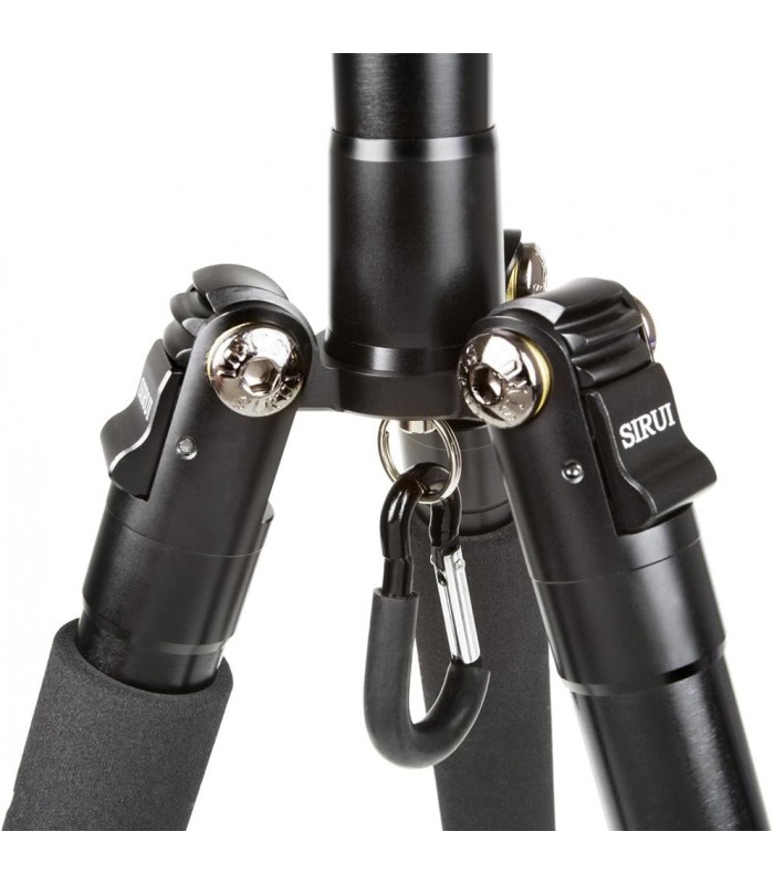 سه‌پایه آلومینیومی Sirui مدل T-005X همراه با بال هد - رنگ مشکی