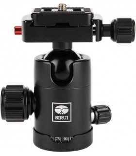سه‌پایه آلومینیومی Sirui مدل T-005X همراه با بال هد - رنگ مشکی