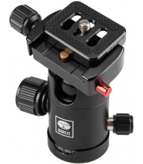 سه‌پایه آلومینیومی Sirui مدل T-005X همراه با بال هد - رنگ مشکی