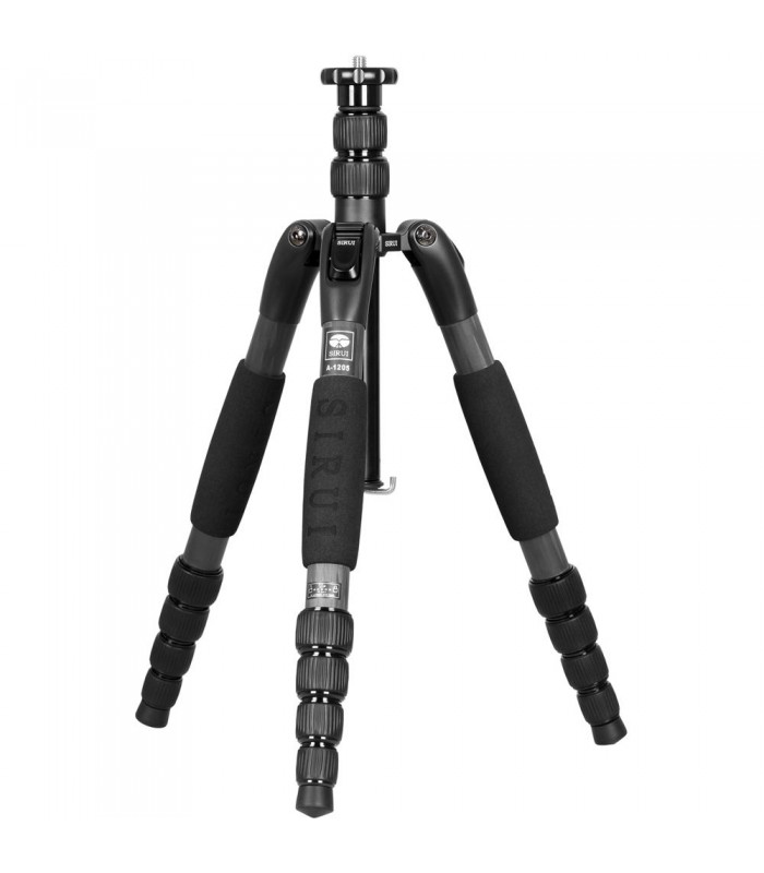 سه‌پایه فیبر کربنی Sirui مدل A1205 همراه با بال هد - رنگ مشکی