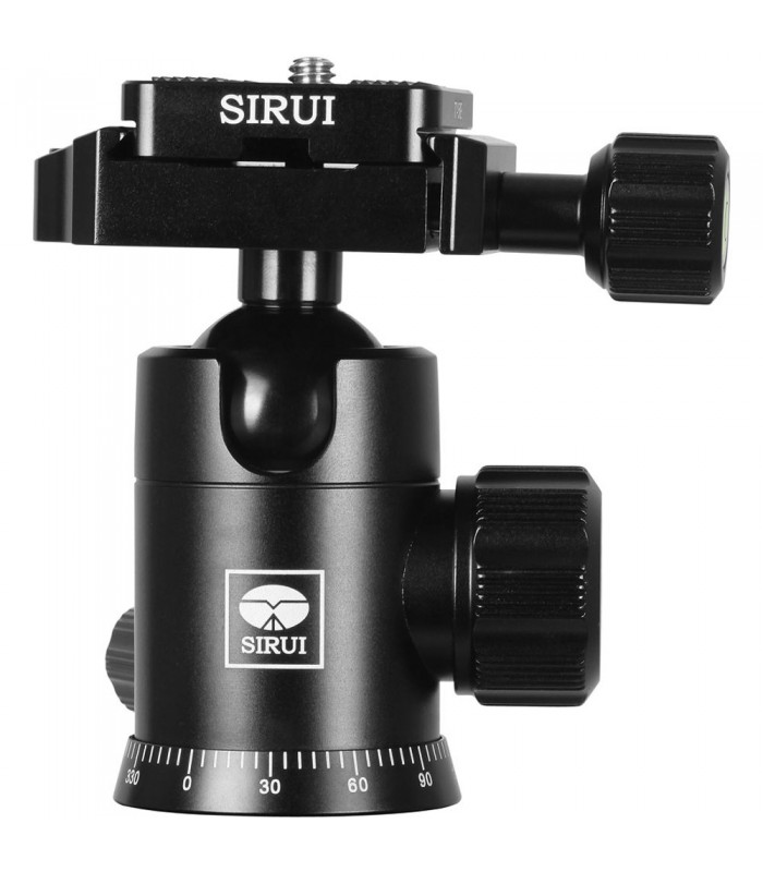 سه‌پایه فیبر کربنی Sirui مدل A1205 همراه با بال هد - رنگ مشکی