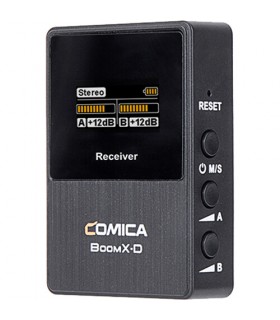 گیرنده دو کانال بی‌سیم میکروفون کامیکا مدل Comica BoomX-D RX