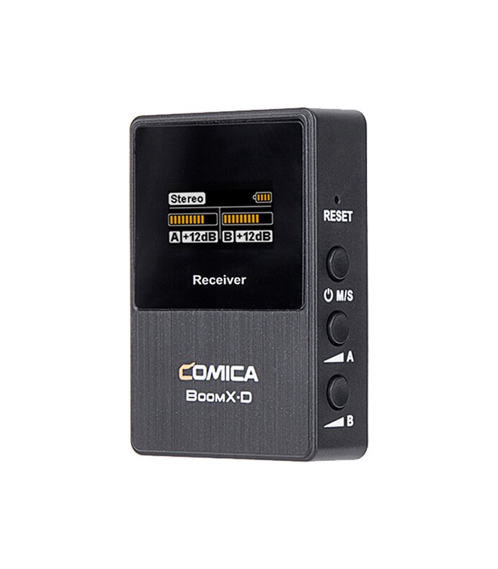 گیرنده دو کانال بی‌سیم میکروفون کامیکا مدل Comica BoomX-D RX