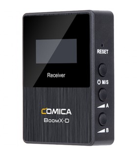 گیرنده دو کانال بی‌سیم میکروفون کامیکا مدل Comica BoomX-D RX