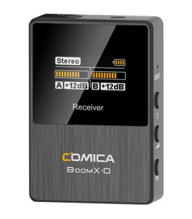 گیرنده دو کانال بی‌سیم میکروفون کامیکا مدل Comica BoomX-D RX