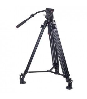 سه‌پایه فیلم‌برداری Kingjoy مدل VT3500 Pro به همراه هد VT-3530