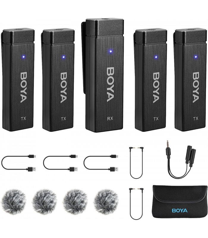 میکروفن بیسیم بویا مدل BOYA BY-W4