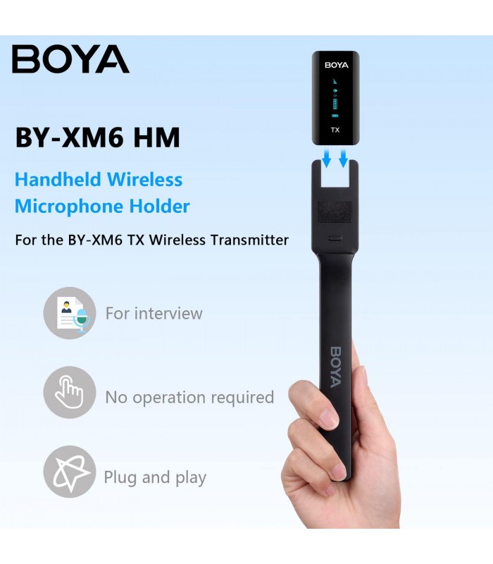 هولدر میکروفون بویا مدل Boya BY-XM6 HM