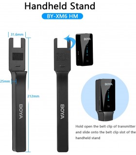 هولدر میکروفون بویا مدل Boya BY-XM6 HM