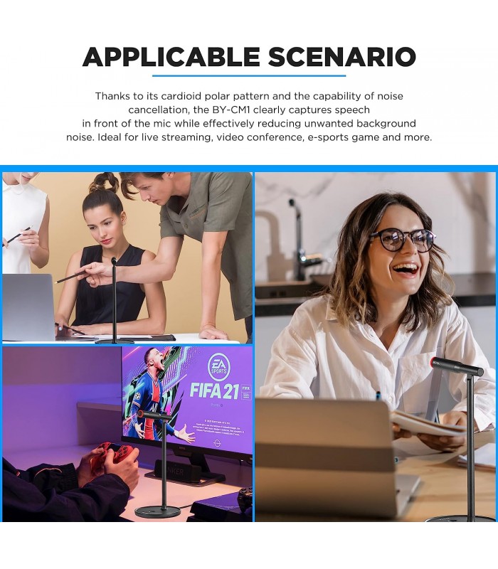 میکروفون رومیزی بویا BOYA by-CM1