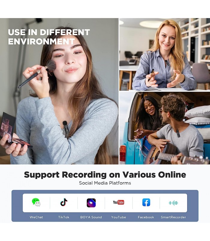 میکروفون بی سیم بویا مدل BOYA BY-V1