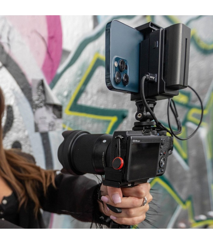 مبدل HDMI مخصوص دستگاه‌های iOS اکسون مدل Accsoon SeeMo - رنگ مشکی