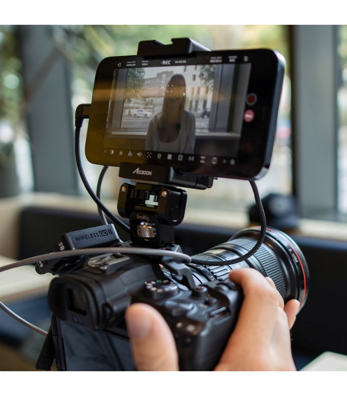 مبدل HDMI مخصوص دستگاه‌های iOS اکسون مدل Accsoon SeeMo - رنگ مشکی