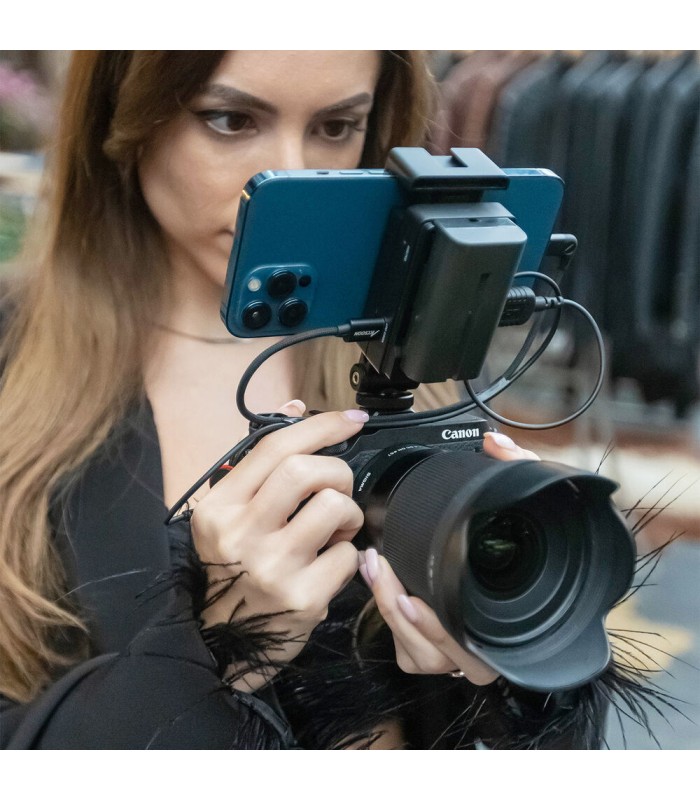 مبدل HDMI مخصوص دستگاه‌های iOS اکسون مدل Accsoon SeeMo - رنگ مشکی