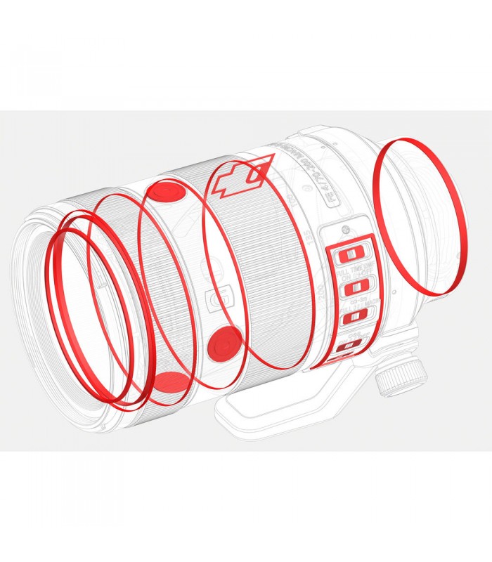 لنز سونی مدل FE 70-200mm f/4 G OSS II