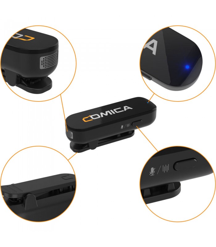 کیت میکروفون بیسیم کامیکا مدل Comica Audio Vimo S UC