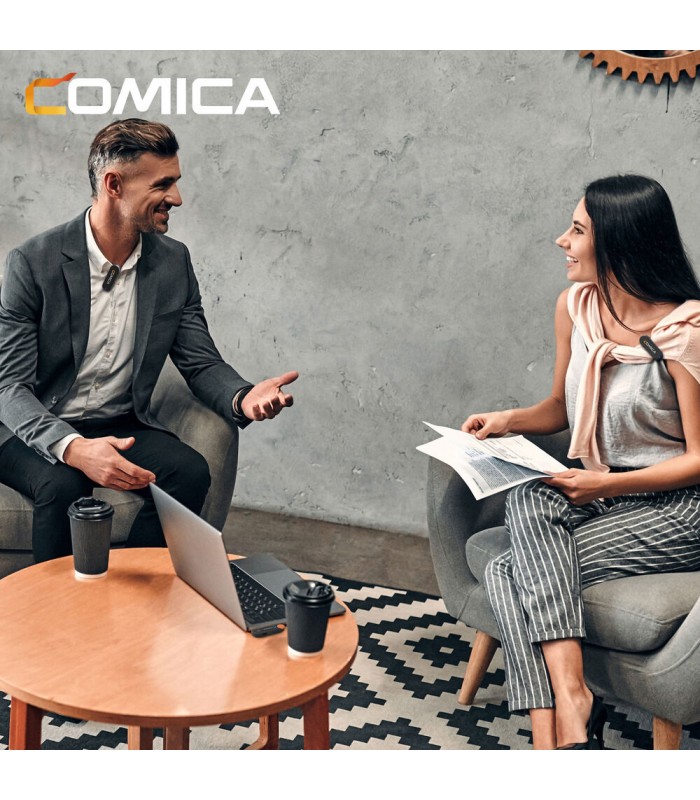 کیت میکروفون بیسیم کامیکا مدل Comica Audio Vimo S UC