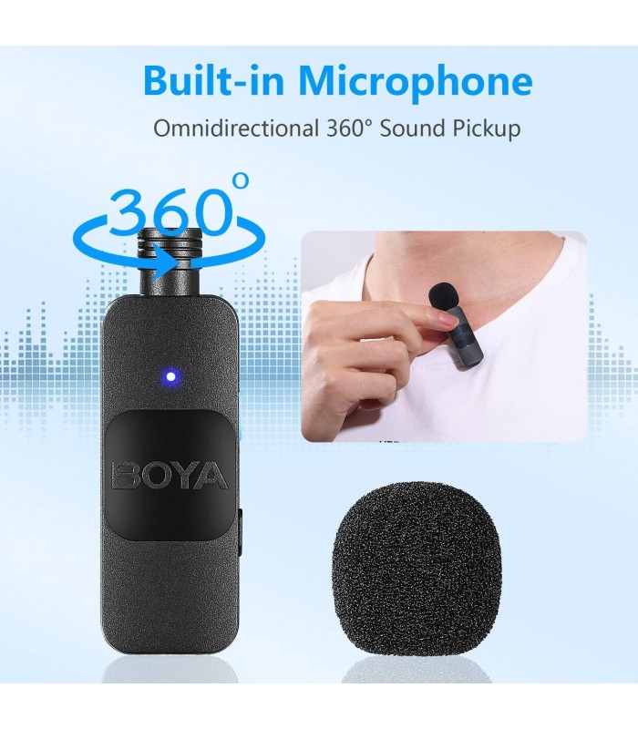 میکروفون بی سیم بویا مدل BOYA BY-V2