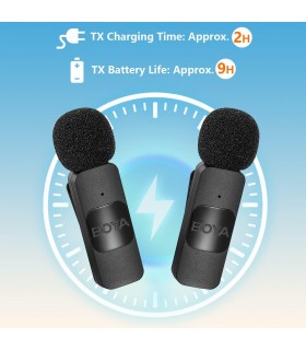 میکروفون بی سیم بویا مدل BOYA BY-V2