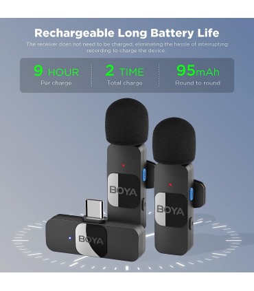 میکروفون بی سیم بویا مدل BOYA BY-V20