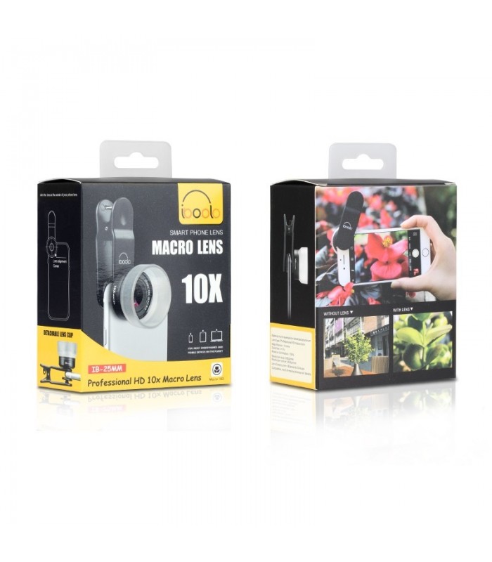 لنز ماکرو IBOOLO مدل Macro 10X - مناسب برای گوشی‌های هوشمند