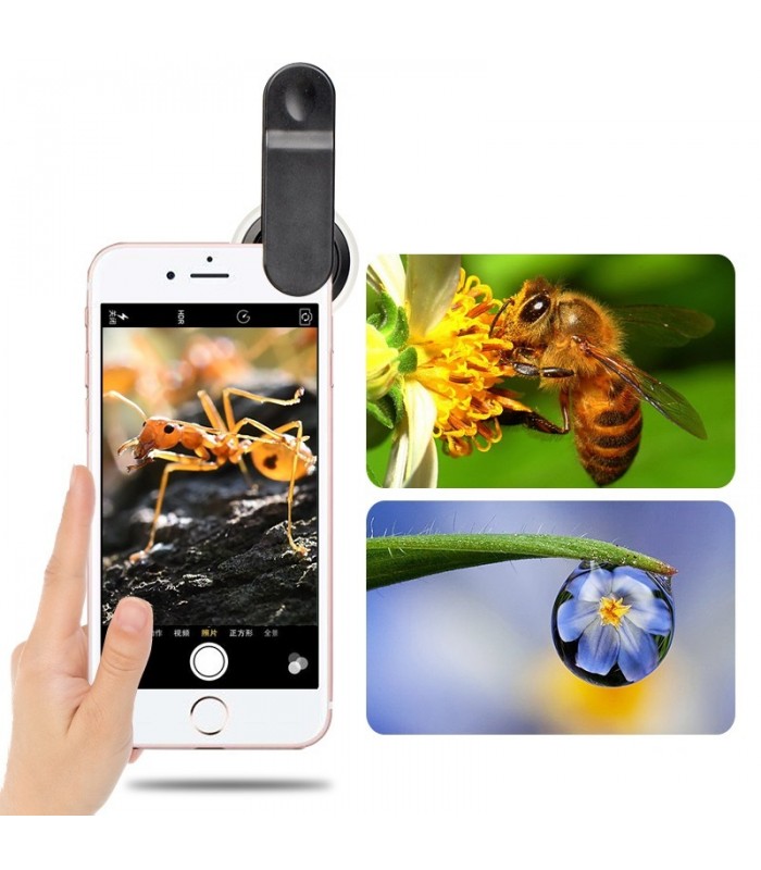 لنز ماکرو IBOOLO مدل Macro 10X - مناسب برای گوشی‌های هوشمند