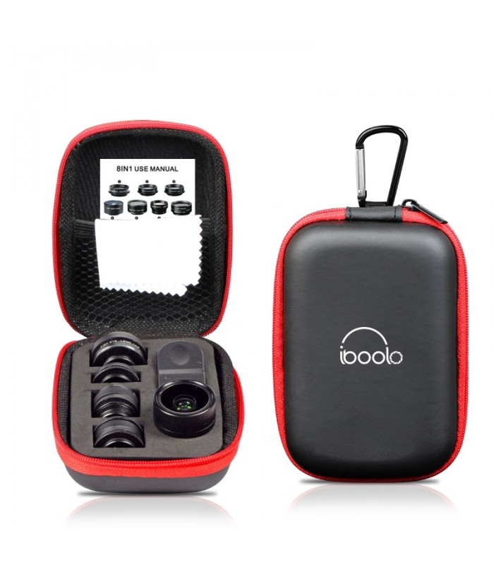 کیت لنز ۸ کاره IBOOLO - مناسب برای گوشی‌های هوشمند