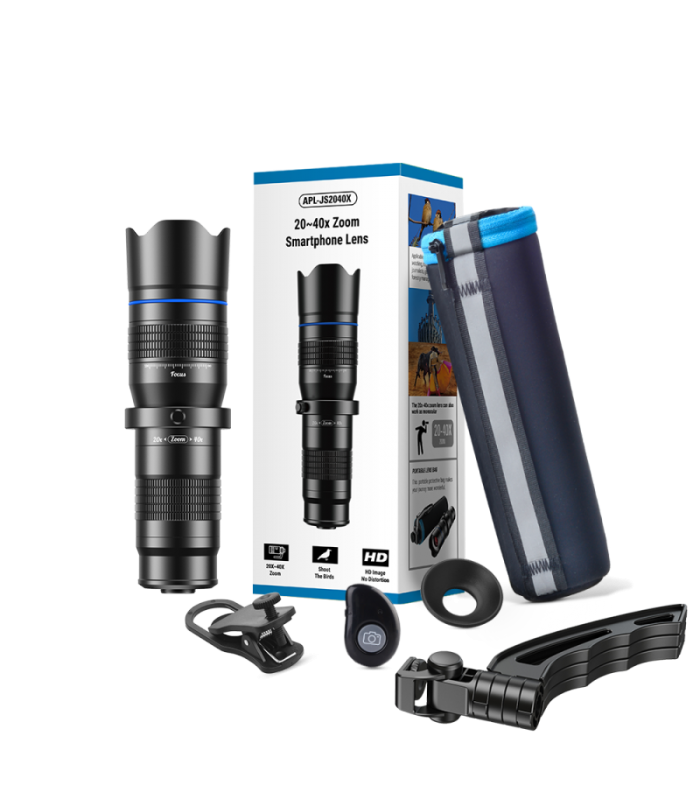 لنز تله زوم Apexel 20X-40X - مناسب برای گوشی‌های هوشمند