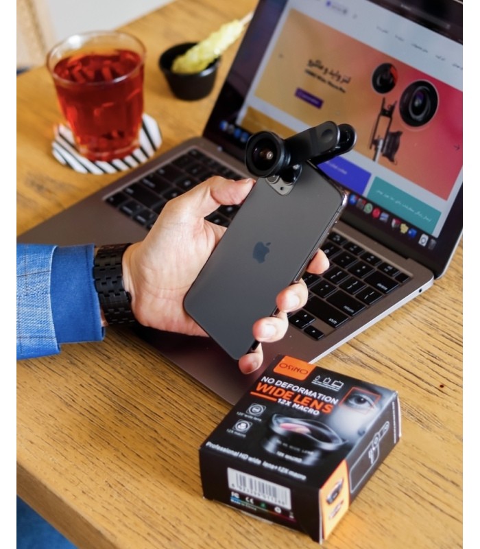 لنز واید و ماکرو OSiNO Wide/Macro Pro - مناسب برای گوشی‌های هوشمند