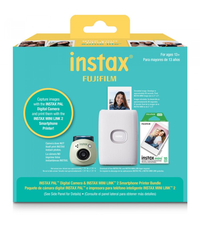 دوربین چاپ سریع فوجی‌فیلم مدل FUJIFILM INSTAX PAL به همراه پرینتر MINI LINK 2