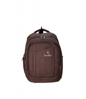 کوله‌پشتی لپ‌تاپ طرح بنتون مدل Benetton Unity - رنگ قهوه‌ای