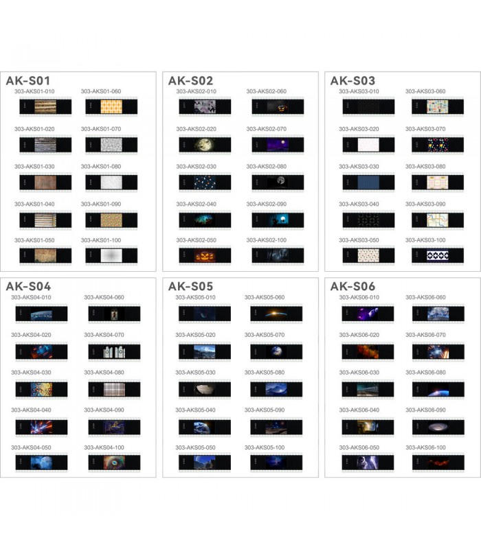 کیت اسلاید AK-S مناسب برای پروجکشن فلاش گودوکس مدل Godox AK-R21