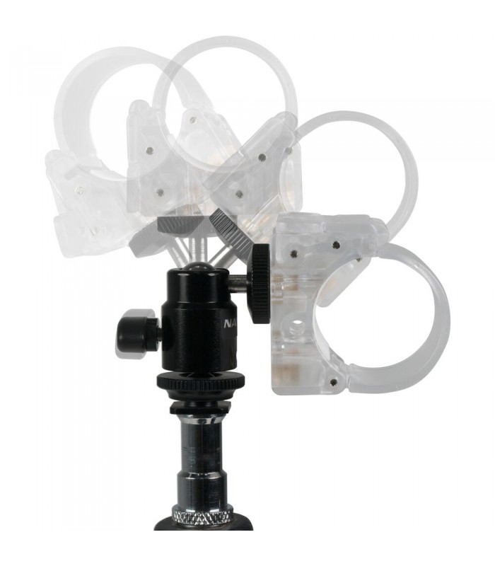 نگهدارنده نور باتومی نانلایت مدل Nanlite HD-T12 Plus BH 6c II