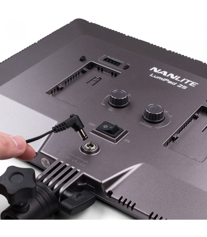 نور ثابت نانلایت مدل Nanlite LumiPad 25 Bi-Color